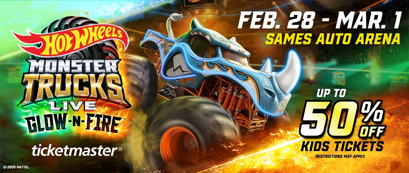 HOT WHEELS MONSTER TRUCKS LIVE GLOW-N-FIRE